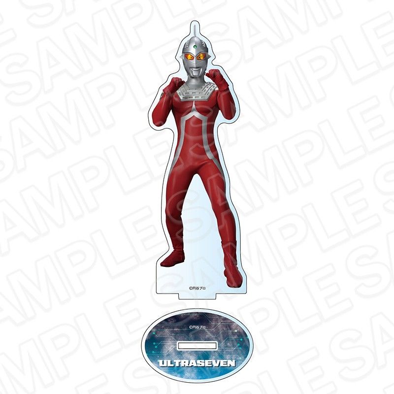 ウルトラマンシリーズ アクリルフィギュア ウルトラセブン CAFE STAND Ver.