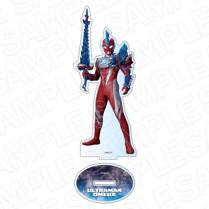 ウルトラマンシリーズ アクリルフィギュア ウルトラマンオメガ レキネスアーマー CAFE STAND Ver.