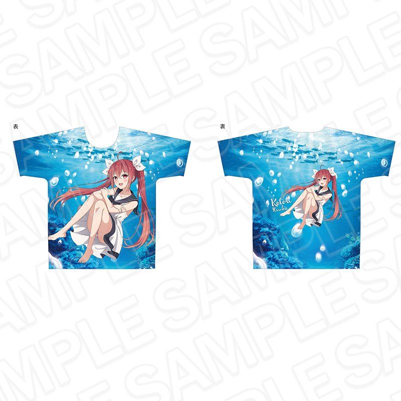 デート・ア・ライブV フルグラフィックTシャツ 五河琴里 マリンVer.