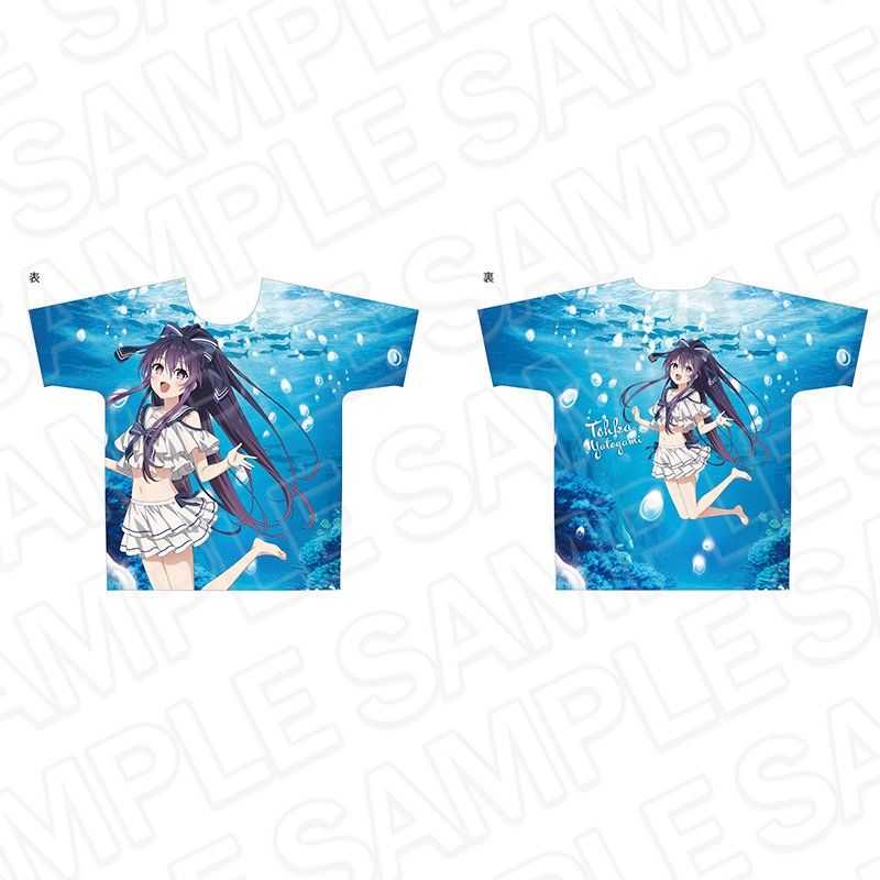 デート・ア・ライブV フルグラフィックTシャツ 夜刀神十香 マリンVer.