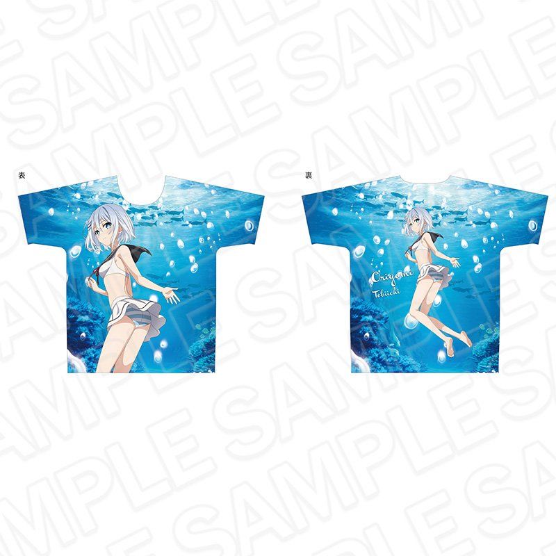 デート・ア・ライブV フルグラフィックTシャツ 鳶一折紙 マリンVer.