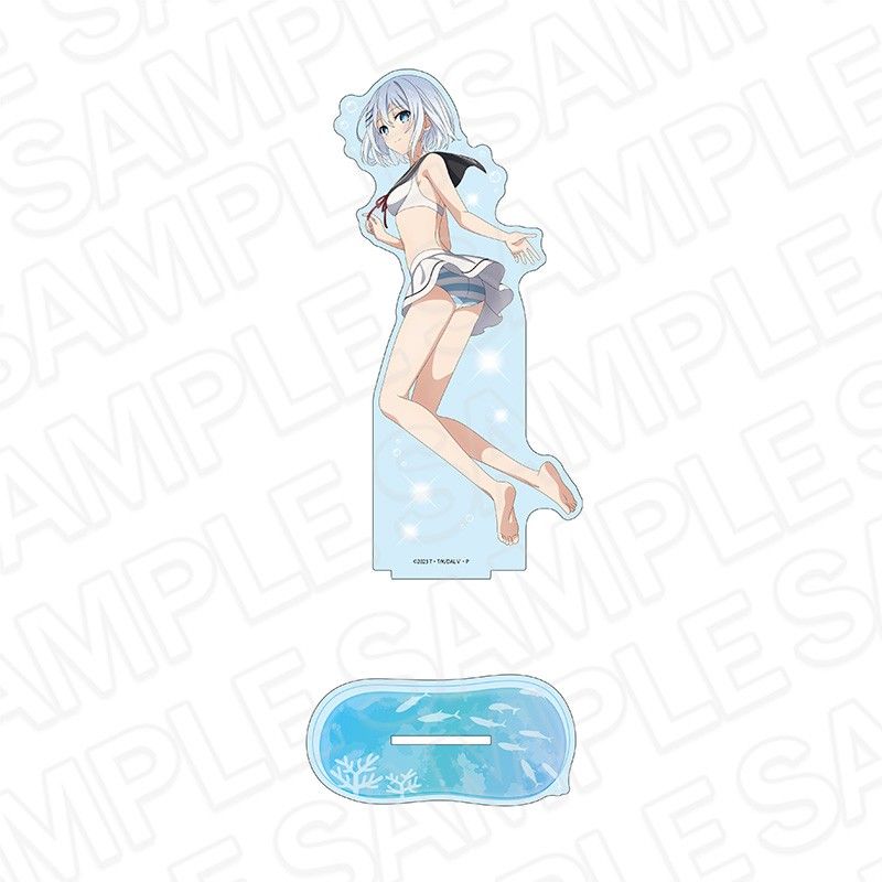 デート・ア・ライブV ホログラムデカアクリルスタンド 鳶一折紙 マリンVer.