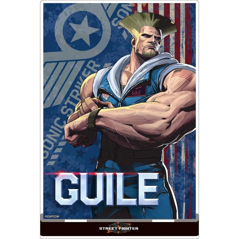 ストリートファイター6 アクリルスタンド ガイル