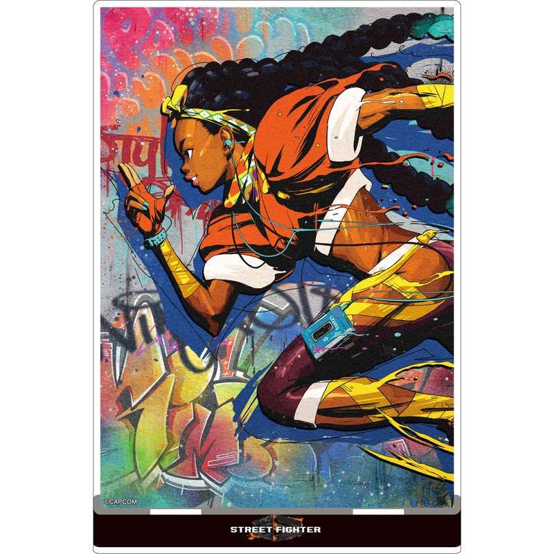 ストリートファイター6 アクリルスタンド キンバリー