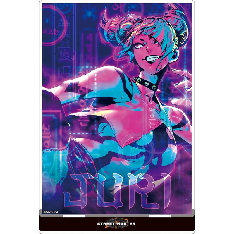 ストリートファイター6 アクリルスタンド ジュリ