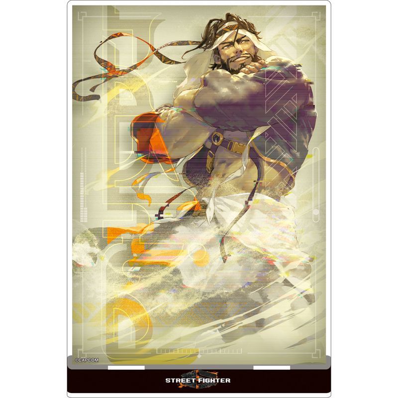 ストリートファイター6 ラシード アクリルパネルスタンド 当選品 ストリートファイター6 アクリルスタンド ラシード｜アニメ