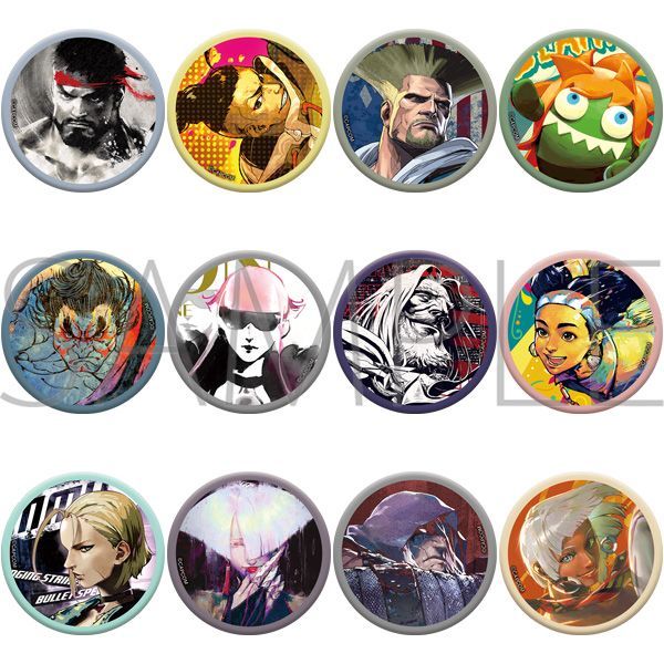 ストリートファイター6 キャラバッジコレクション B