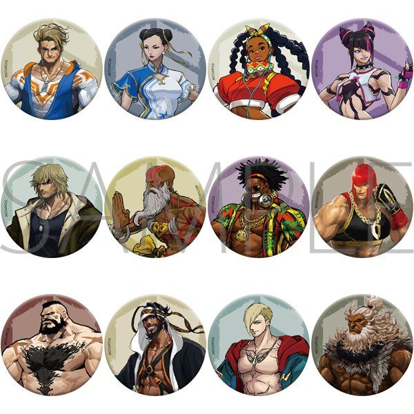 ストリートファイター6 キャラバッジコレクション C