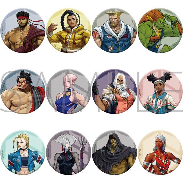 ストリートファイター6 キャラバッジコレクション D