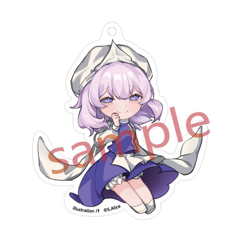 東方Project レティ・ホワイトロック ノチ アクリルキーホルダー