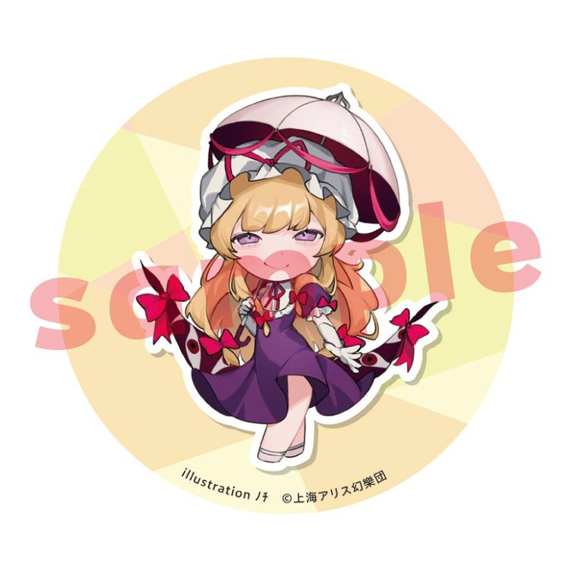 東方Project 八雲紫 ノチ 缶バッジ