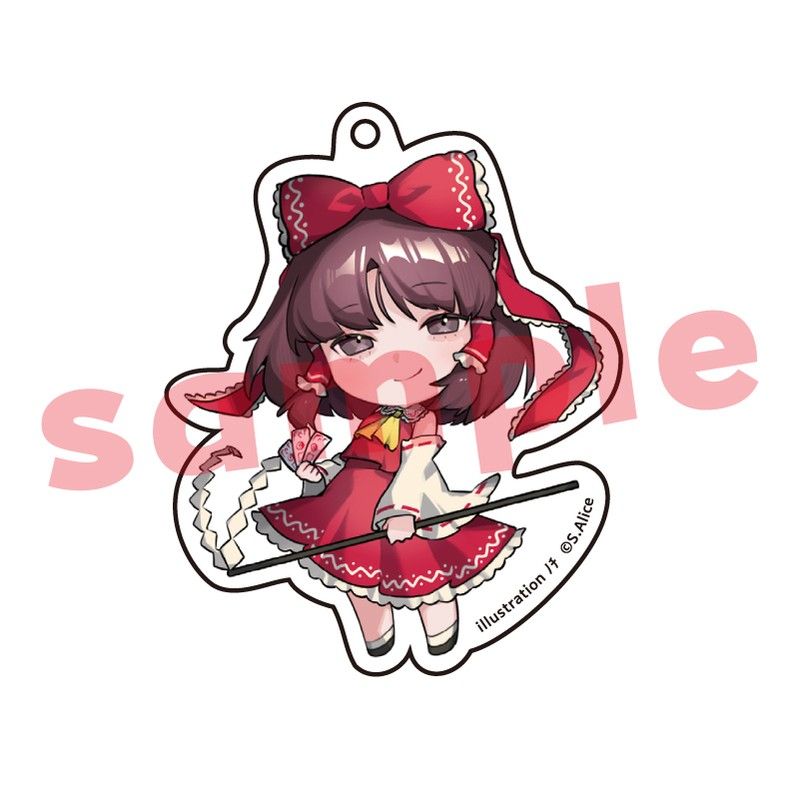 東方Project 博麗霊夢(永夜抄) ノチ アクリルキーホルダー