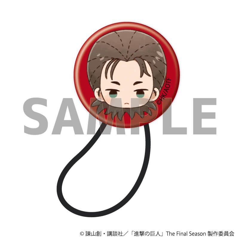 ヘアゴム「TVアニメ『進撃の巨人』The Final Season」01/エレン・イェーガー ぬいぐるみver.(グラフアートイラスト)