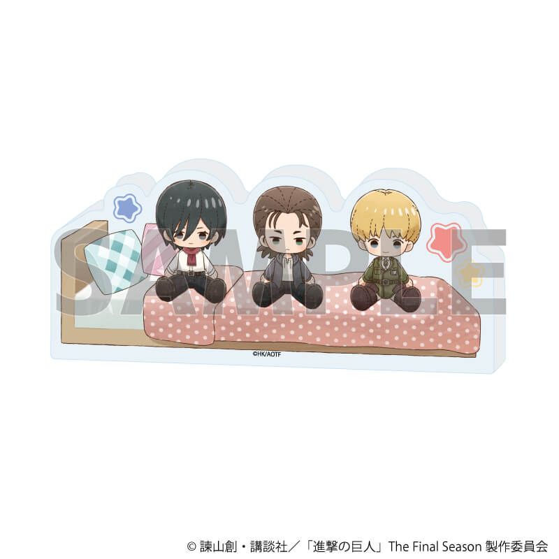 コレクションブロック「TVアニメ『進撃の巨人』The Final Season」01/ぬいぐるみver. A(グラフアートイラスト)