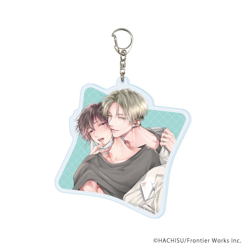 デカアクリルキーホルダー「甘くて熱くて息もできない」03/B(公式イラスト)