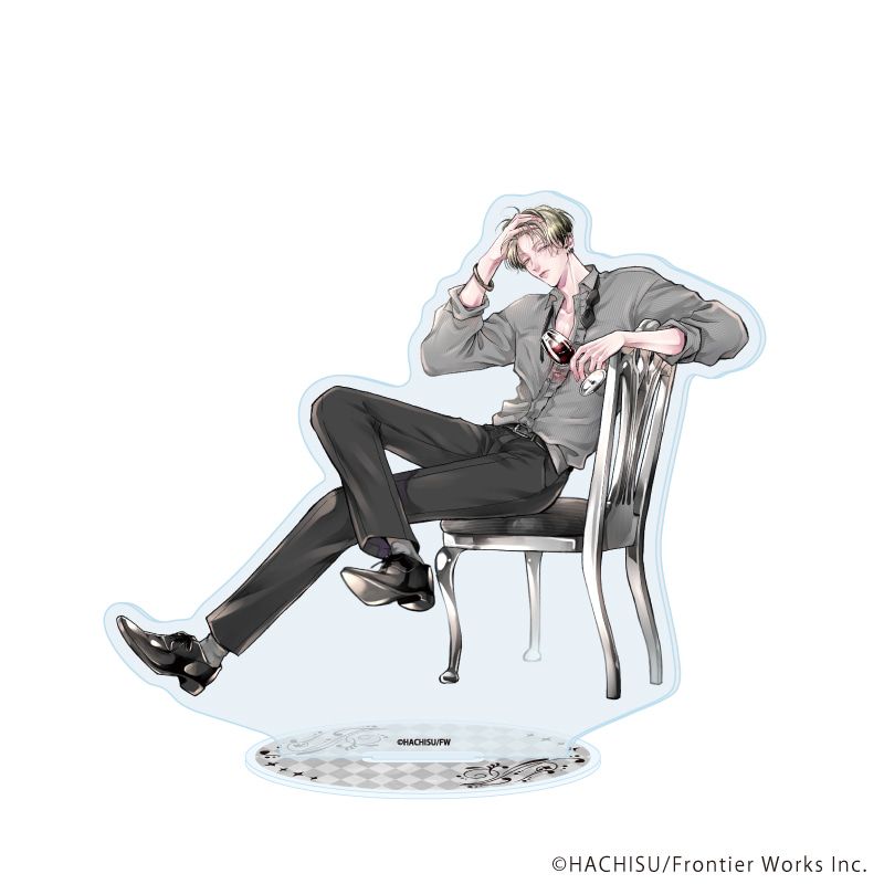 アクリルスタンド「甘くて熱くて息もできない」03/理央(描き下ろしイラスト)