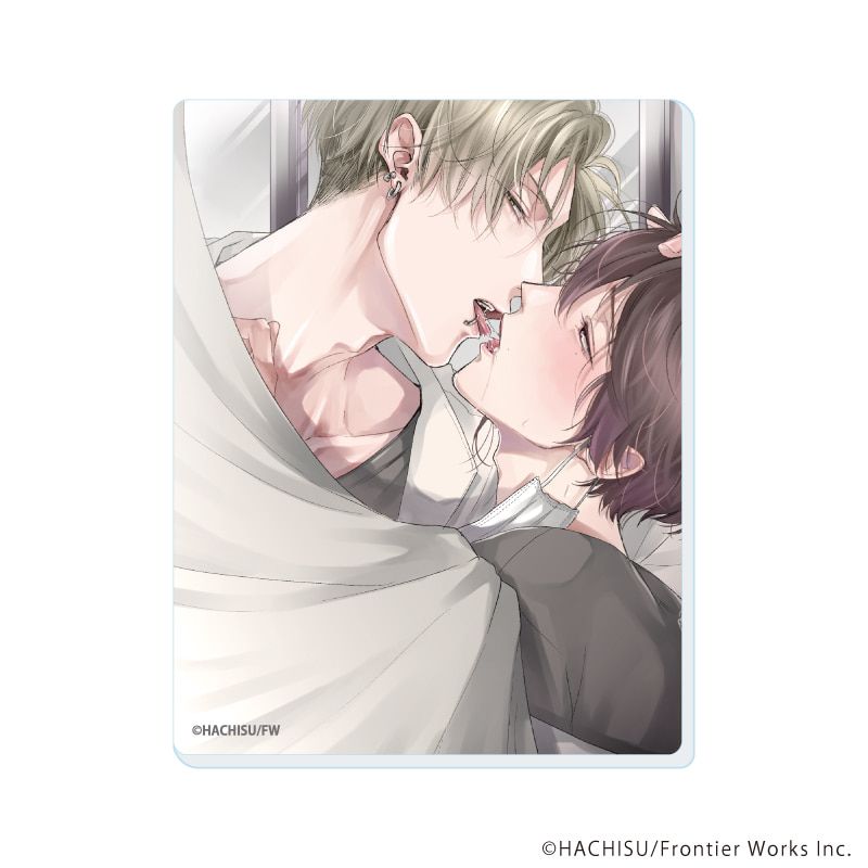 アクリルカード「甘くて熱くて息もできない」01/コンプリートセット(全5種)(公式&描き下ろしイラスト)