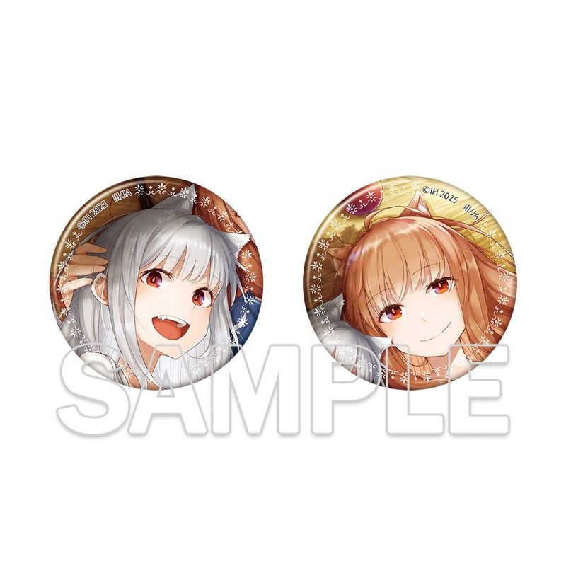 狼と香辛料 缶バッジ2個セット｜アニメ・キャラクターコラボグッズのEC