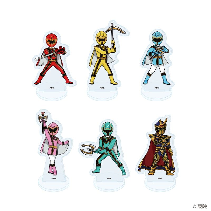 アクリルぷちスタンド「魔法戦隊マジレンジャー」01/コンプリートセット(全6種)(グラフアートイラスト)