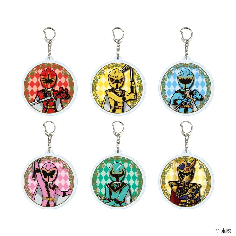 アクリルキーホルダー「魔法戦隊マジレンジャー」01/コンプリートセット(全6種)(グラフアートイラスト)