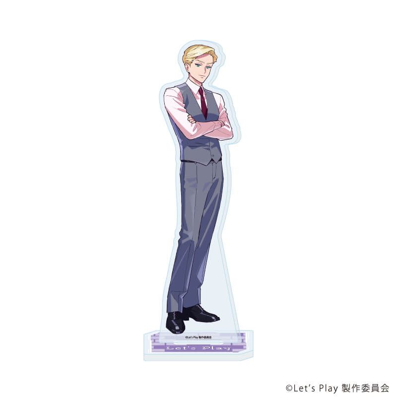 アクリルスタンド「TVアニメ『Let’s Play クエストだらけのマイライフ』」03/チャールズ・ジョーンズ(公式イラスト)