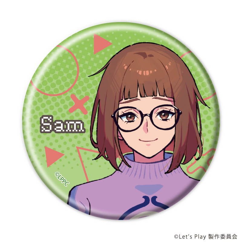 缶バッジ「TVアニメ『Let’s Play クエストだらけのマイライフ』」01/コンプリートセット(全4種)(公式イラスト)