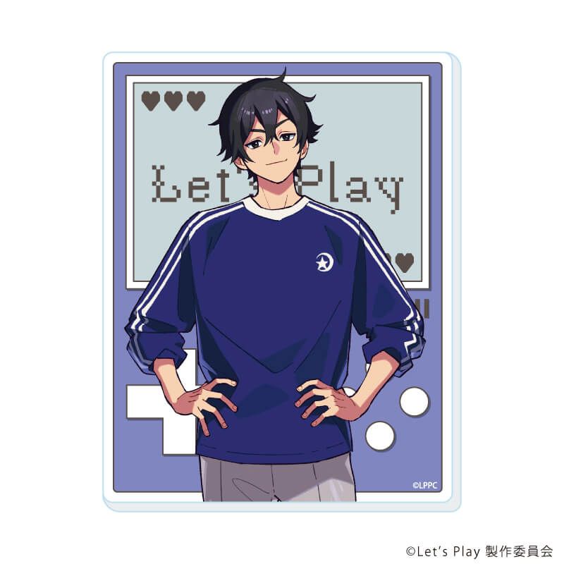 アクリルカード「TVアニメ『Let’s Play クエストだらけのマイライフ』」01/ブラインド(4種)(公式イラスト)