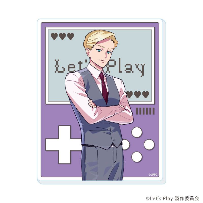 アクリルカード「TVアニメ『Let’s Play クエストだらけのマイライフ』」01/ブラインド(4種)(公式イラスト)