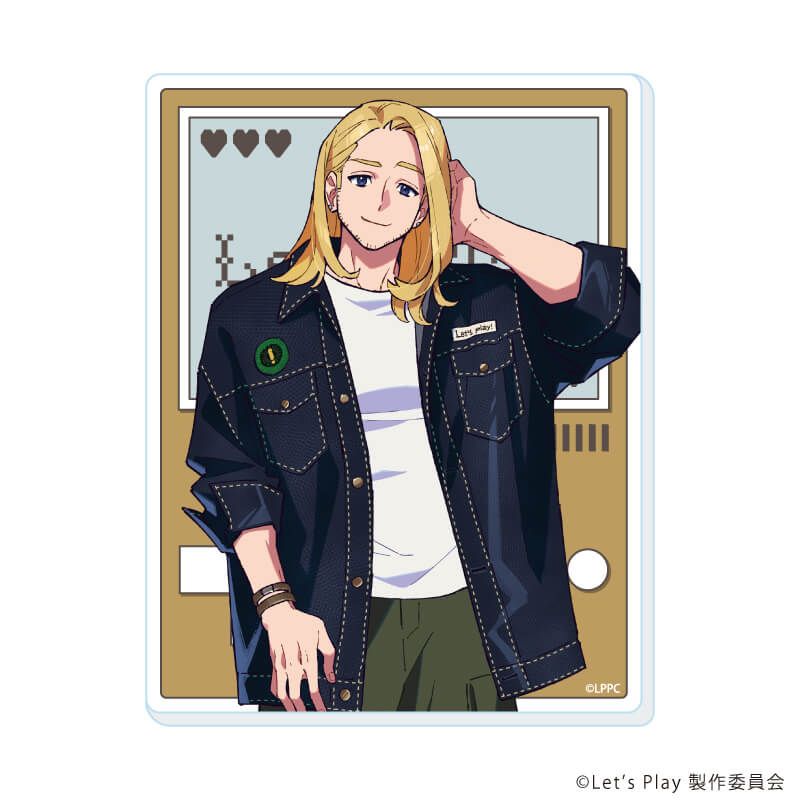 アクリルカード「TVアニメ『Let’s Play クエストだらけのマイライフ』」01/ブラインド(4種)(公式イラスト)
