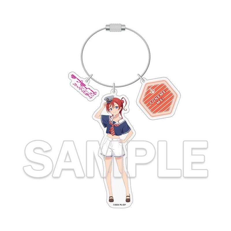 ラブライブ!スーパースター!! ワイヤーアクリルキーホルダー 米女メイ