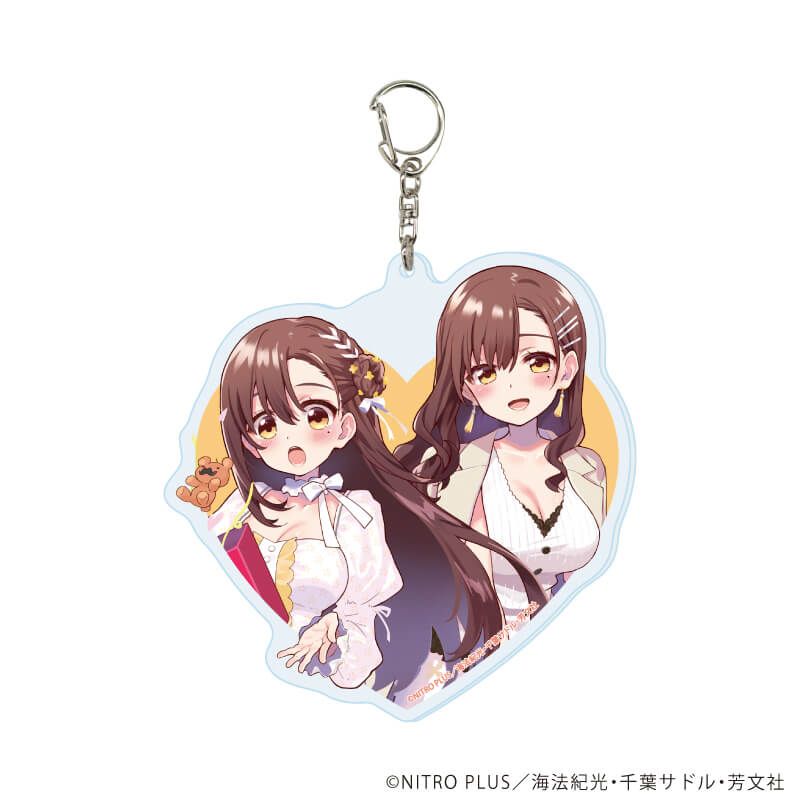 デカアクリルキーホルダー「がっこうぐらし！」03/若狭悠里(描き下ろしイラスト)