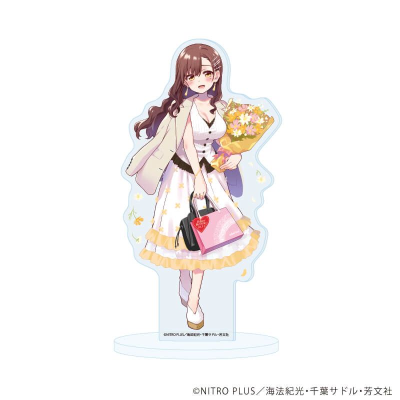 アクリルスタンド「がっこうぐらし！」05/若狭悠里A(描き下ろしイラスト)