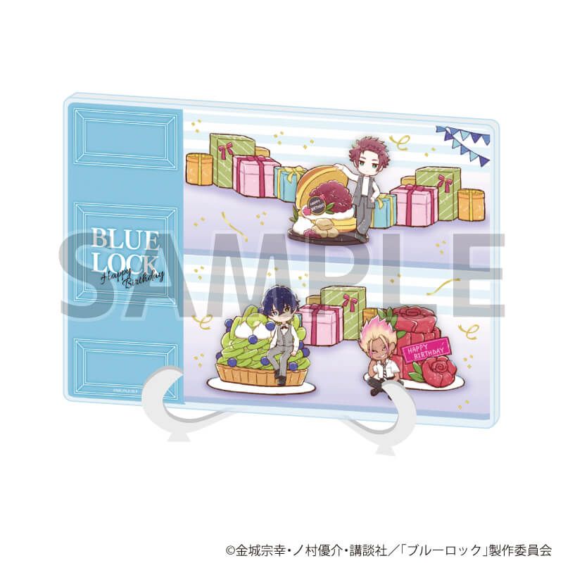 アクリルアートボード(A5サイズ)「TVアニメ『ブルーロック』」08/パターンD 誕生日ver.(グラフアートイラスト)