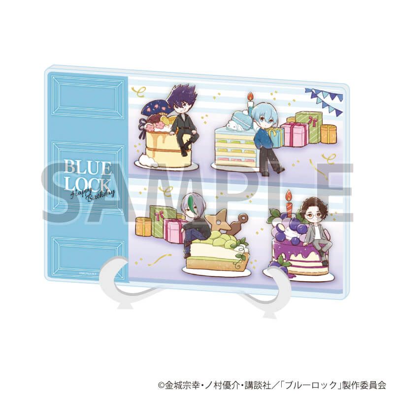 アクリルアートボード(A5サイズ)「TVアニメ『ブルーロック』」07/パターンC 誕生日ver.(グラフアートイラスト)