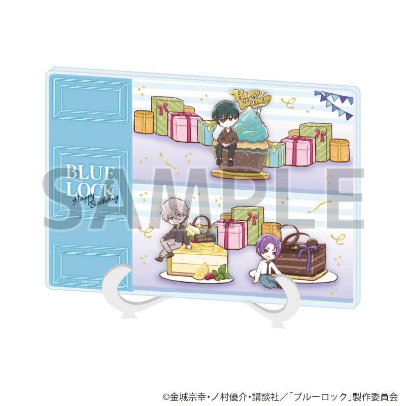 アクリルアートボード(A5サイズ)「TVアニメ『ブルーロック』」06/パターンB 誕生日ver.(グラフアートイラスト)
