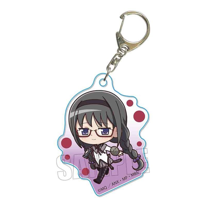 てくトコアクリルキーホルダー 魔法少女まどか☆マギカ 暁美ほむら(眼鏡)