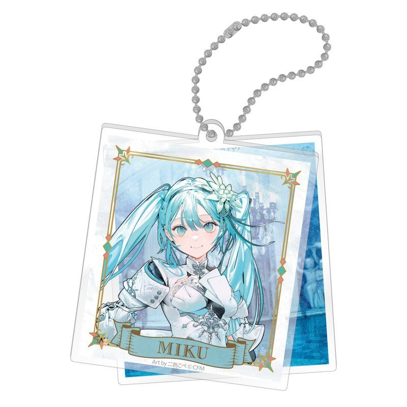 39Culture 2024 EXTRA WORLD 2枚組アクリルキーホルダー 初音ミク