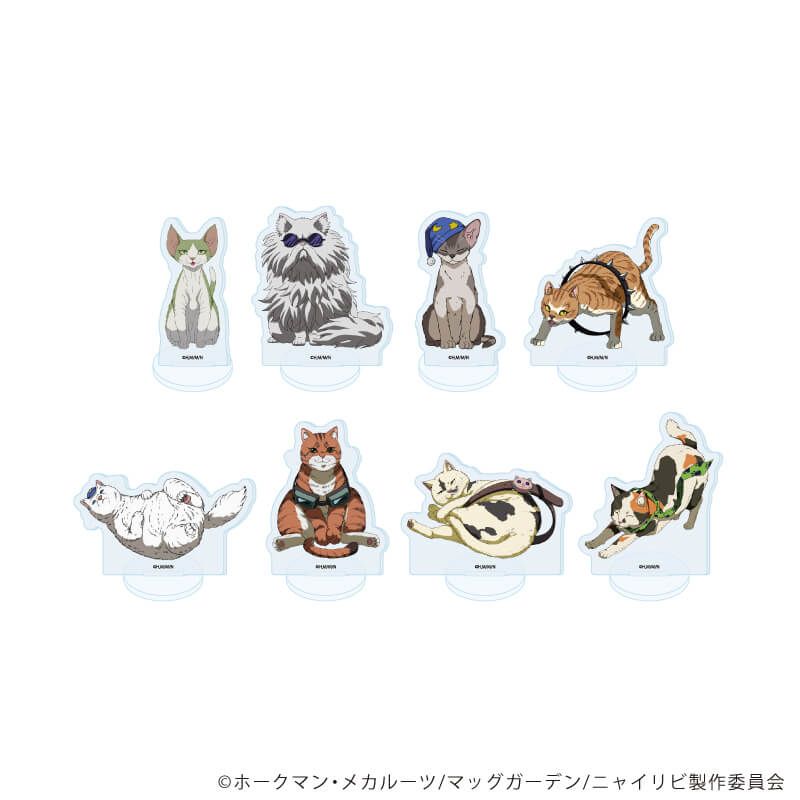 アクリルぷちスタンド「TVアニメ『ニャイト・オブ・ザ・リビングキャット』」01/コンプリートセット(全8種)(公式イラスト)