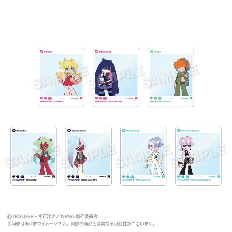 NEW PANTY & STOCKING カード New PANTY ＆ STOCKING with GARTERBELT