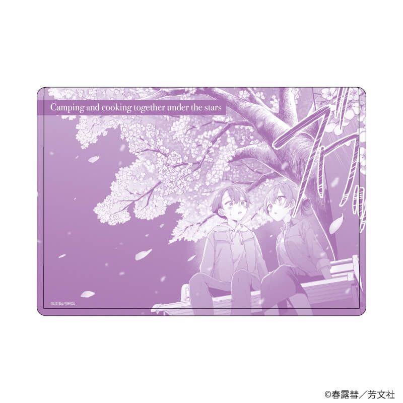 キャラクリアケース「夜空のふたりキャンプごはん」04/D(公式イラスト)
