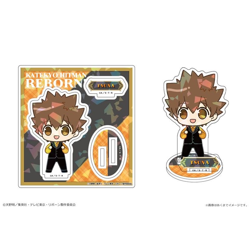 家庭教師ヒットマンREBORN! ホログラムアクリルフィギュアmini 02 沢田綱吉