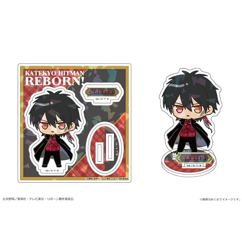家庭教師ヒットマンREBORN! ホログラムアクリルフィギュアmini 05 XANXUS(10年後)
