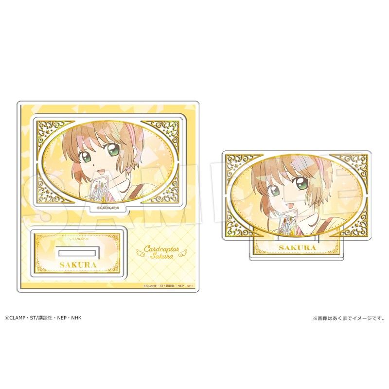 カードキャプターさくら クリアカード編 ホログラムアクリルスタンドmini Vol.2 01 木之本桜 A