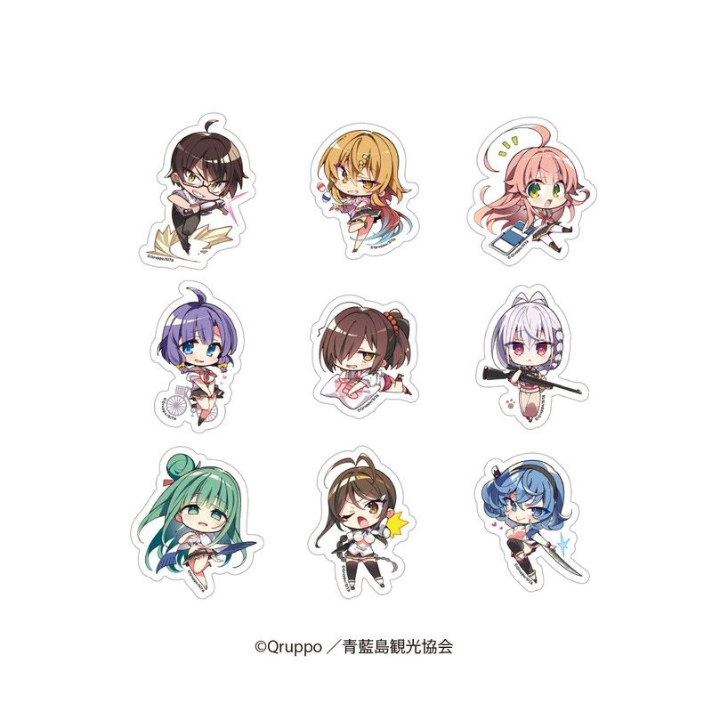 ぬきたし THE ANIMATION ランダムミニキャラステッカー