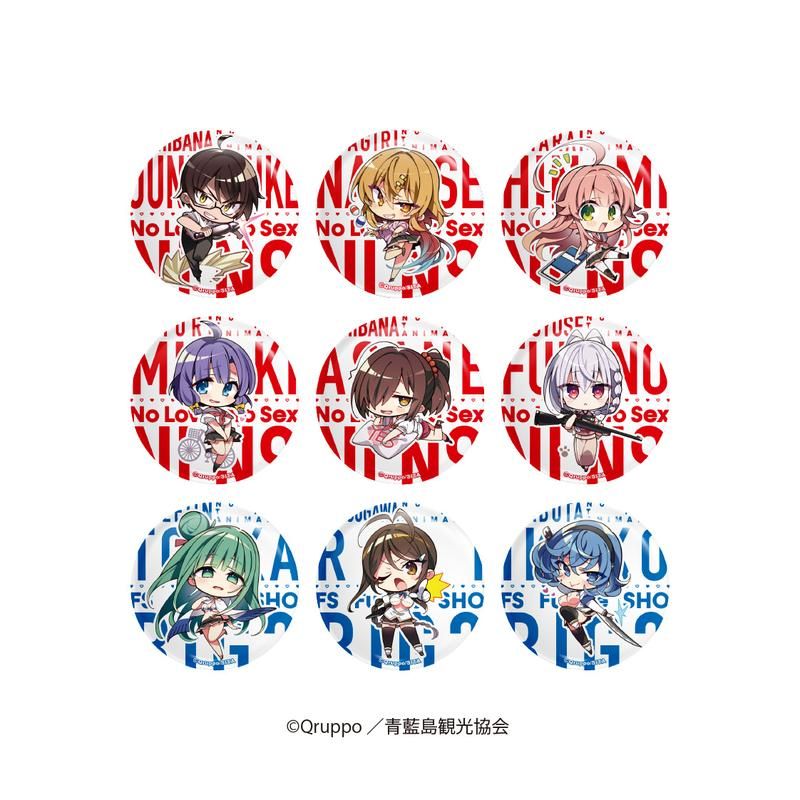 ぬきたし THE ANIMATION ランダムミニキャラ缶バッジ