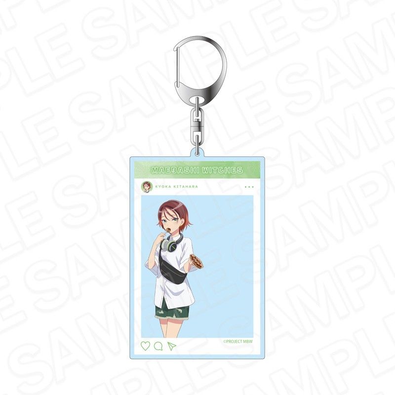 前橋ウィッチーズ SNS風アクリルキーホルダー 北原キョウカ 夏私服Ver.