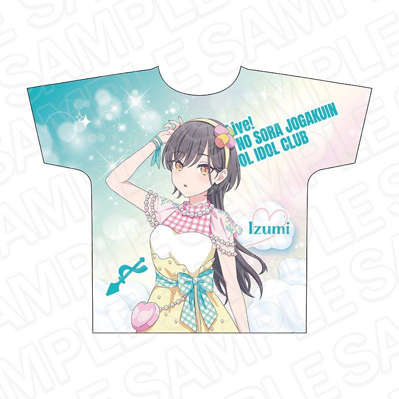 ラブライブ!蓮ノ空女学院スクールアイドルクラブ フルグラフィックTシャツ 桂城泉 Cafe party Ver.