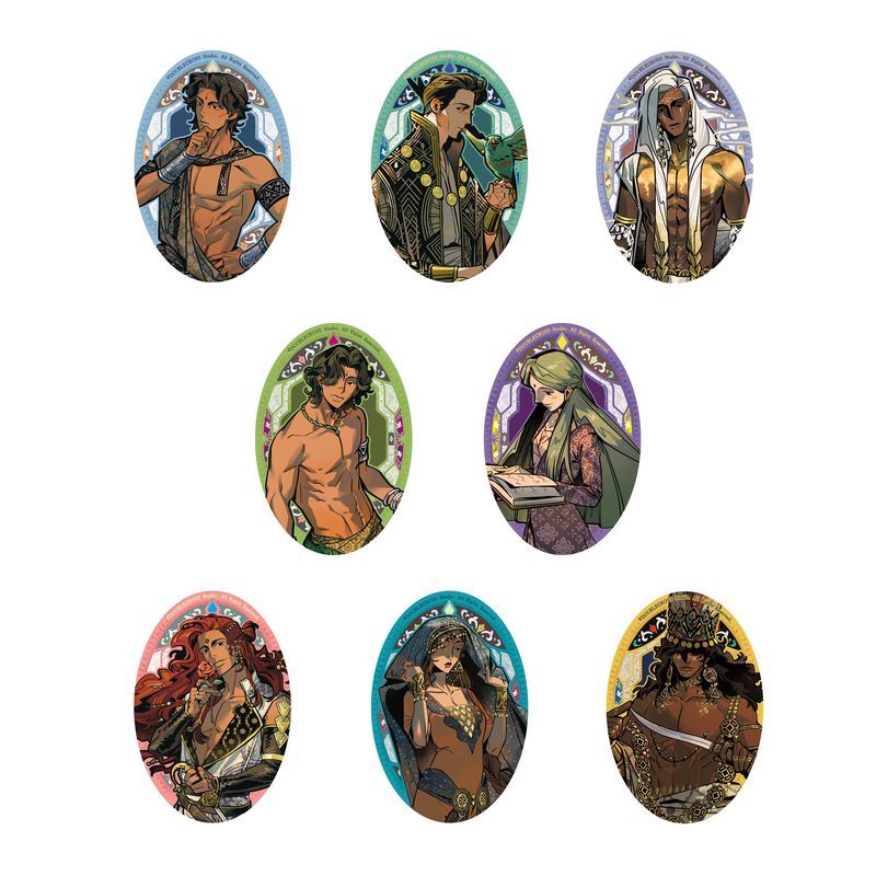 KUMAGUZI スルタンのゲーム トレーディング缶バッジコレクション