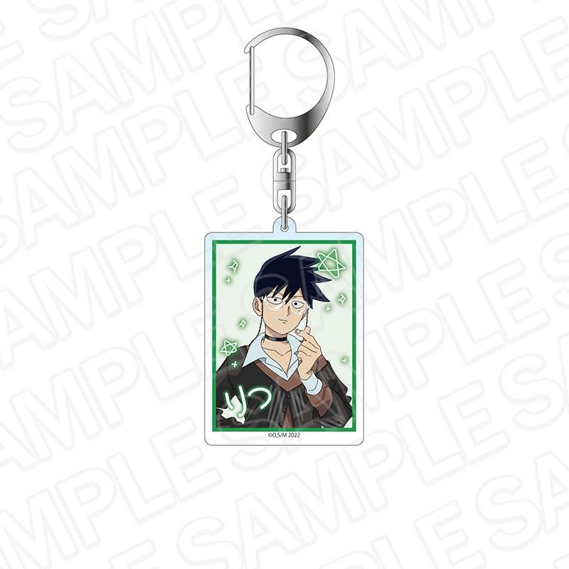 モブサイコ100 ホログラムキーホルダー 影山律 プリントシール風Ver.
