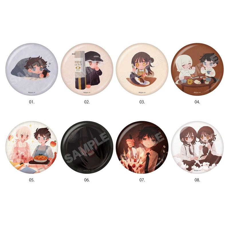 さいはて駅 缶バッジ 01